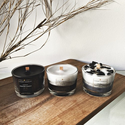 PREMIUM SET (black vanilla - black vanilla & caramel - jasmine)