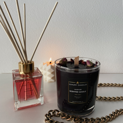 BLACK ORCHID CANDLE (incl. diffuser)