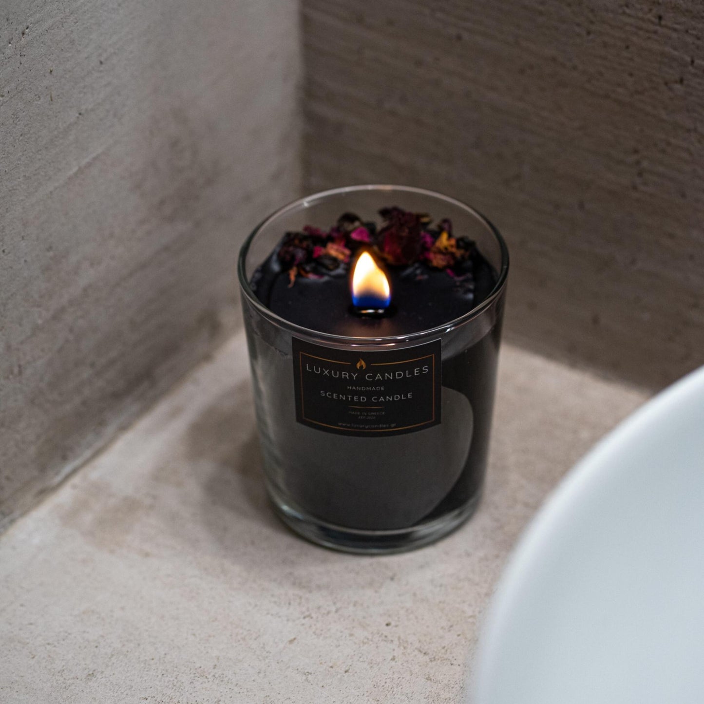 BLACK ORCHID CANDLE (incl. diffuser)